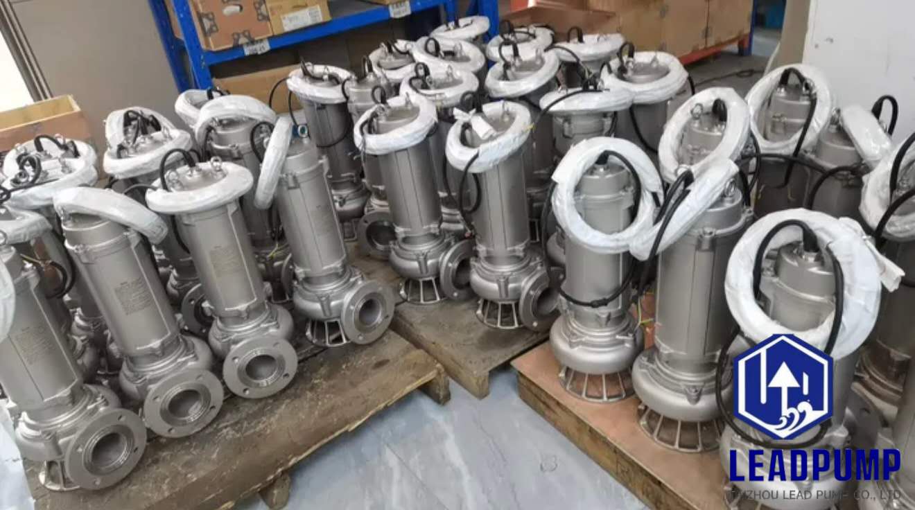 SS 316 SS 316 PODED PUMP 80WQ40-16-4 رفع السلامة والكفاءة للعملاء العالميين